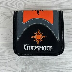 Godsmack‎ Band Logo Sun Zippered CD Case Holder Storage